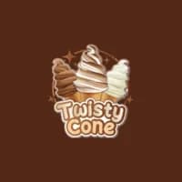 Twisty Cone ice cream brand logo - Quibyx client